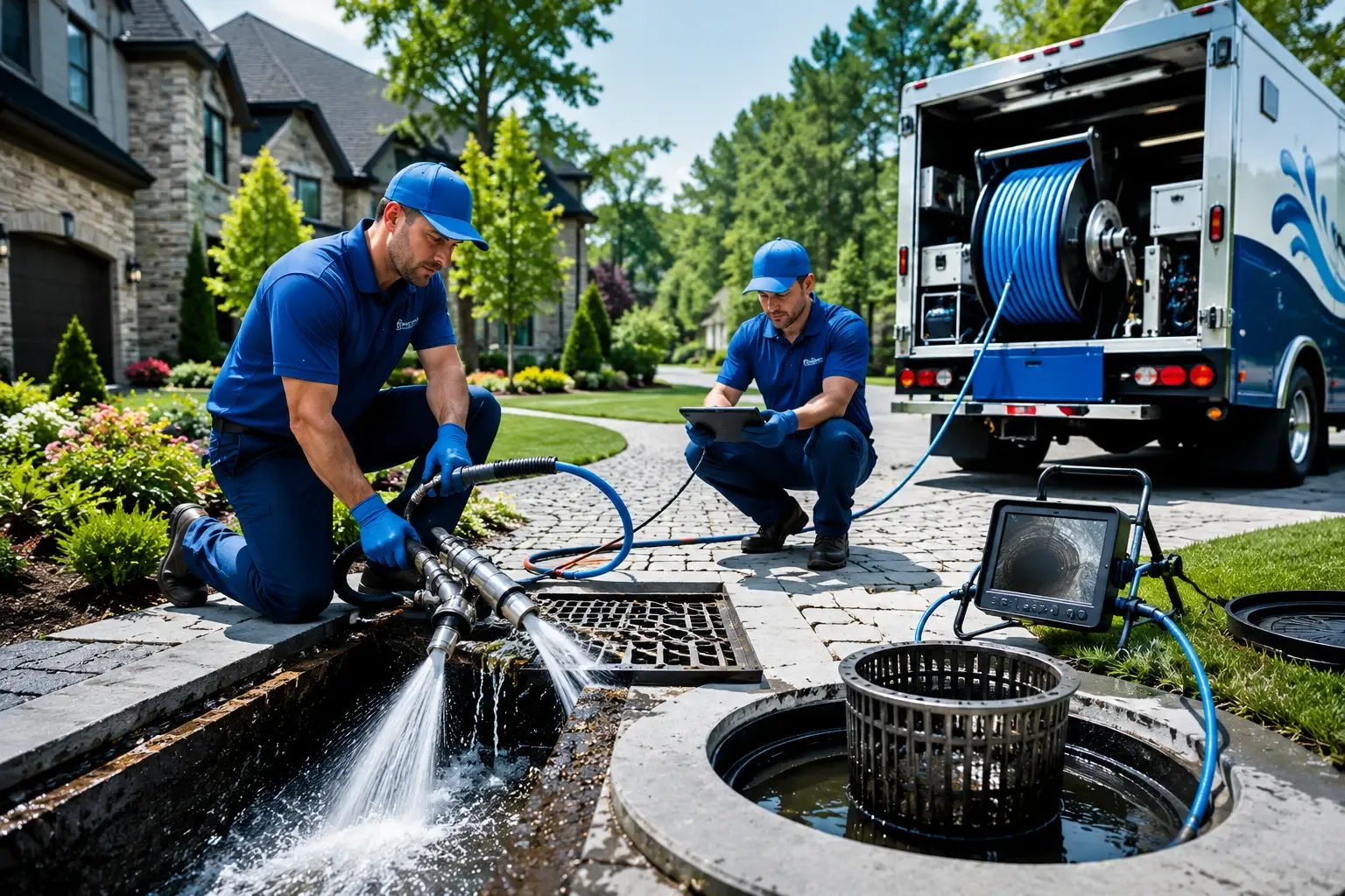 Local outdoor drain cleaning professionals in Naponee, NE