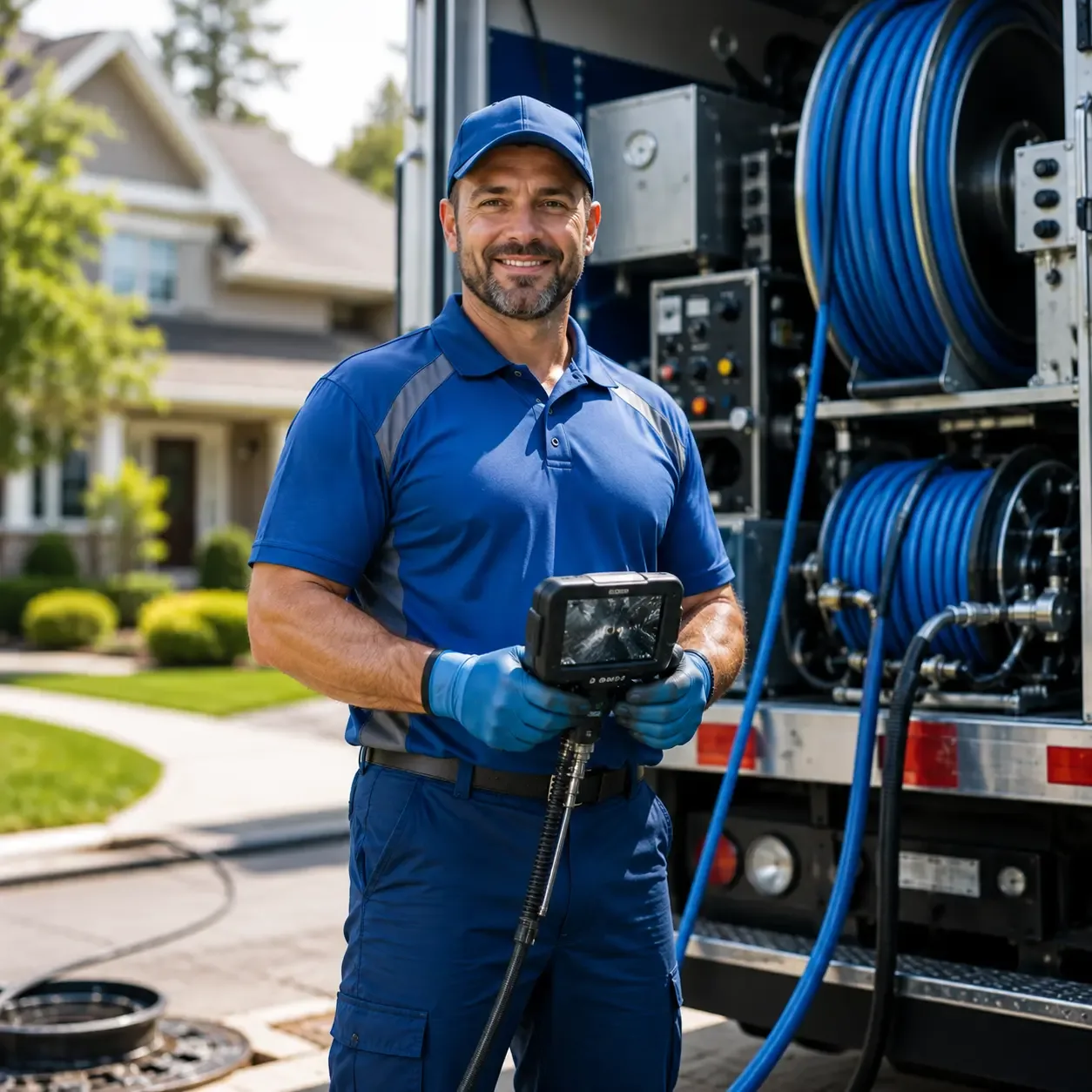 Local outdoor drain cleaning specialists in Naponee, NE